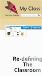 Mobile Screenshot of myclassnotes.org